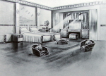 Queen MAry Cabin Suite room