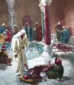 Healing of the infirm man at the pool of Bethesda