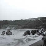 Above the Rhine Falls at Neuhausen