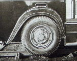Wheel fitted to Ro-Railer Coach
