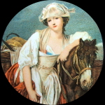 The Pretty Milkmaid by Greuze